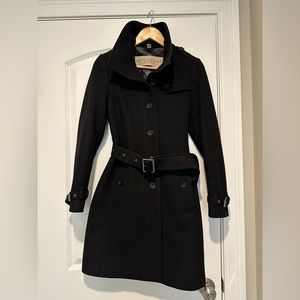 Women’s Wool Burberry Winter coat size 4
